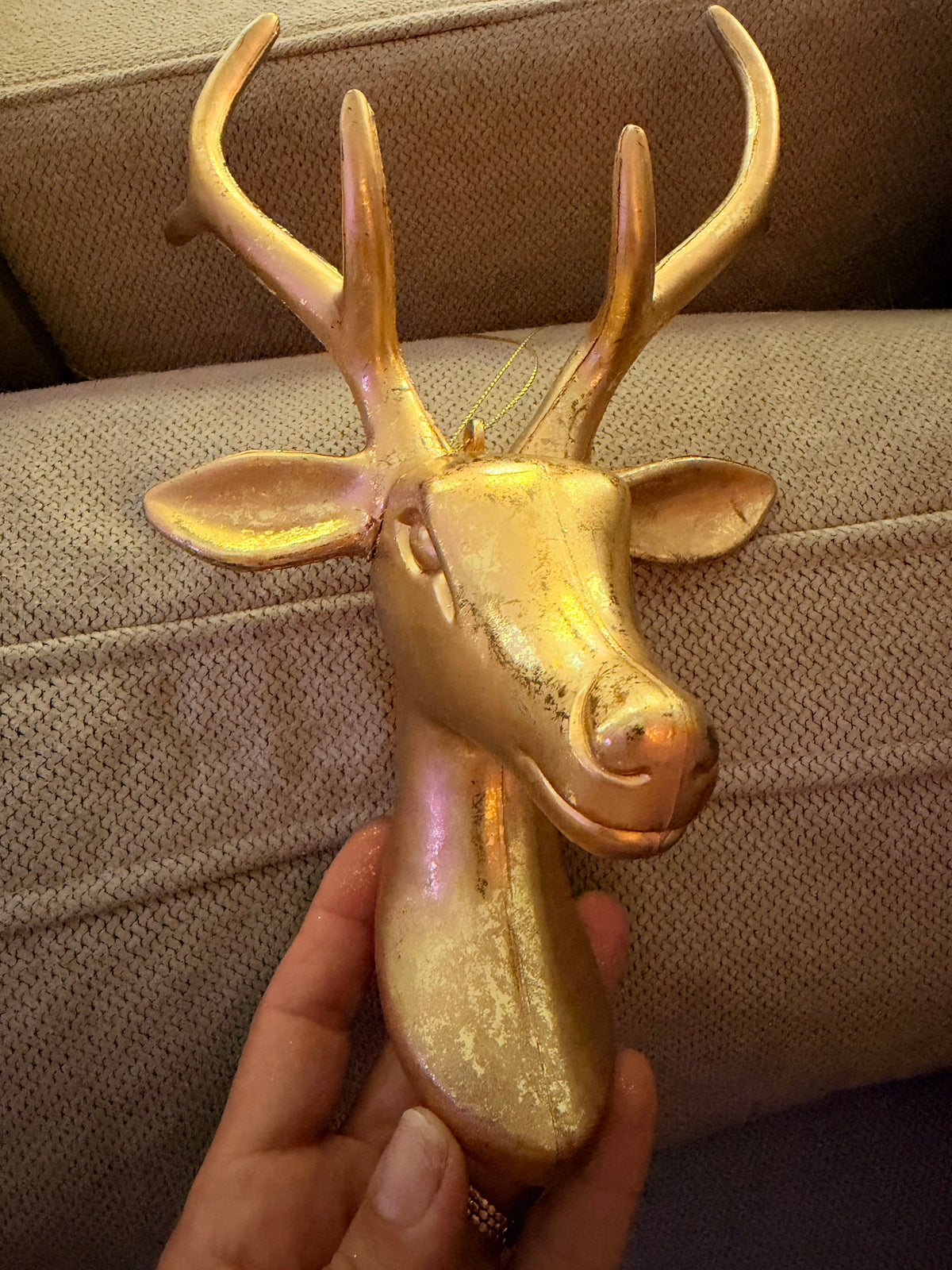 Gold XL Deer