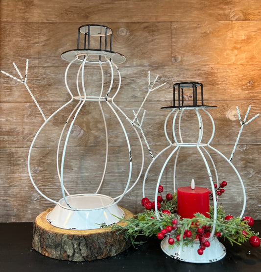 Snowman Lanterns